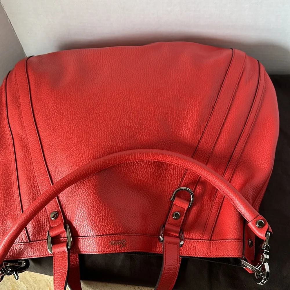 🇮🇹Authentic Gucci Vintage Abbey Tote Calfskin Leather Handbag/Shoulder Bag. - Picture 13 of 16